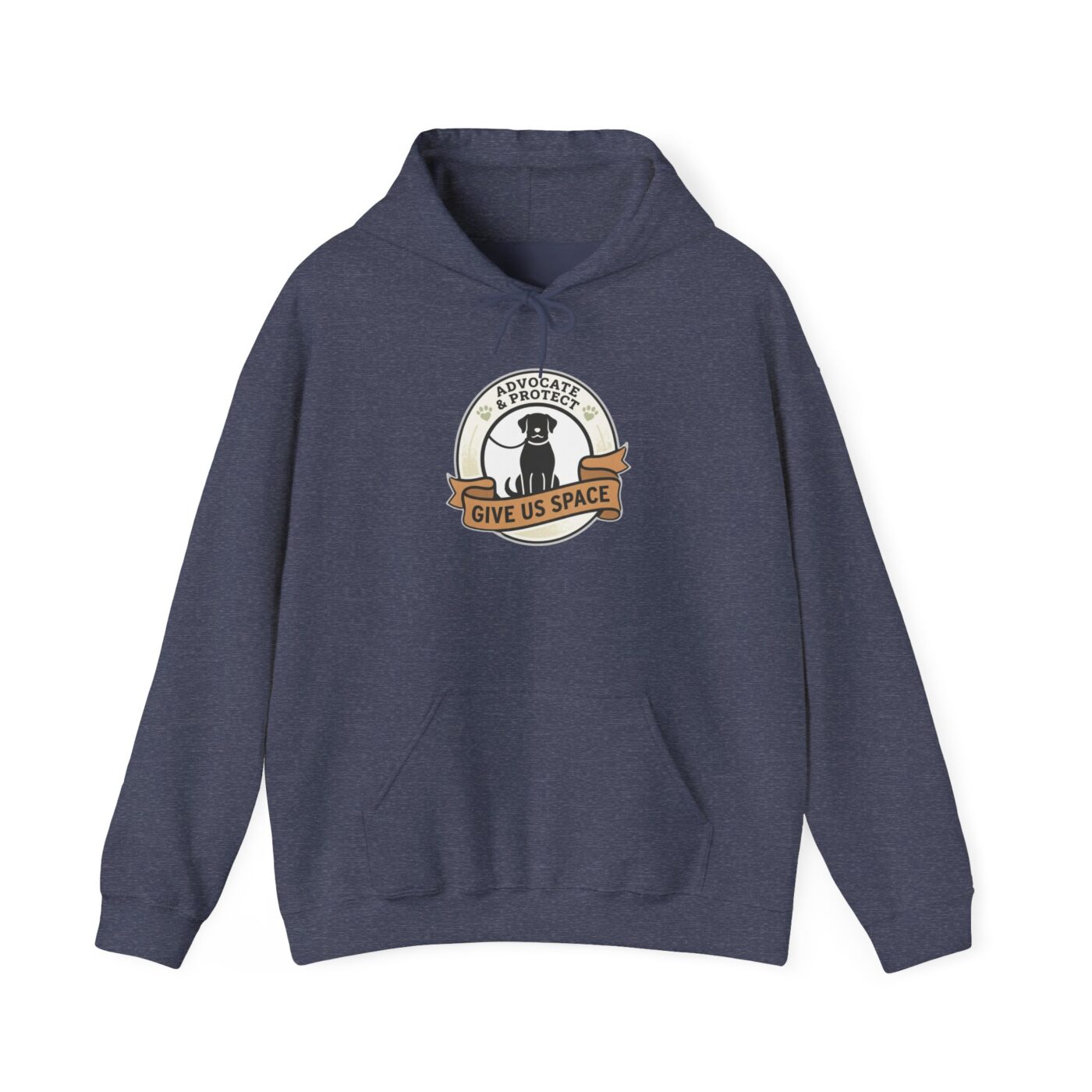 Space And Patience Handler Crest Hoodie — lifestyle photo