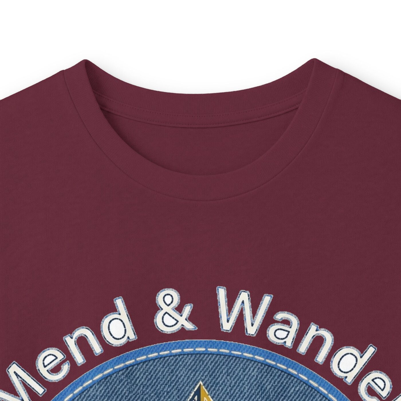 Quilted Peaks Artisan Landscape Long Sleeve — lifestyle photo