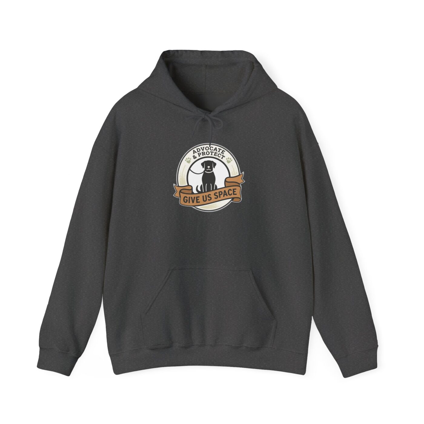 Space And Patience Handler Crest Hoodie — lifestyle photo