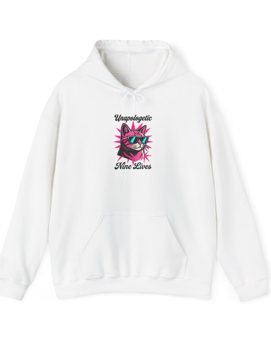 Y2K Pop Icon Rebel Feline Hoodie — lifestyle photo