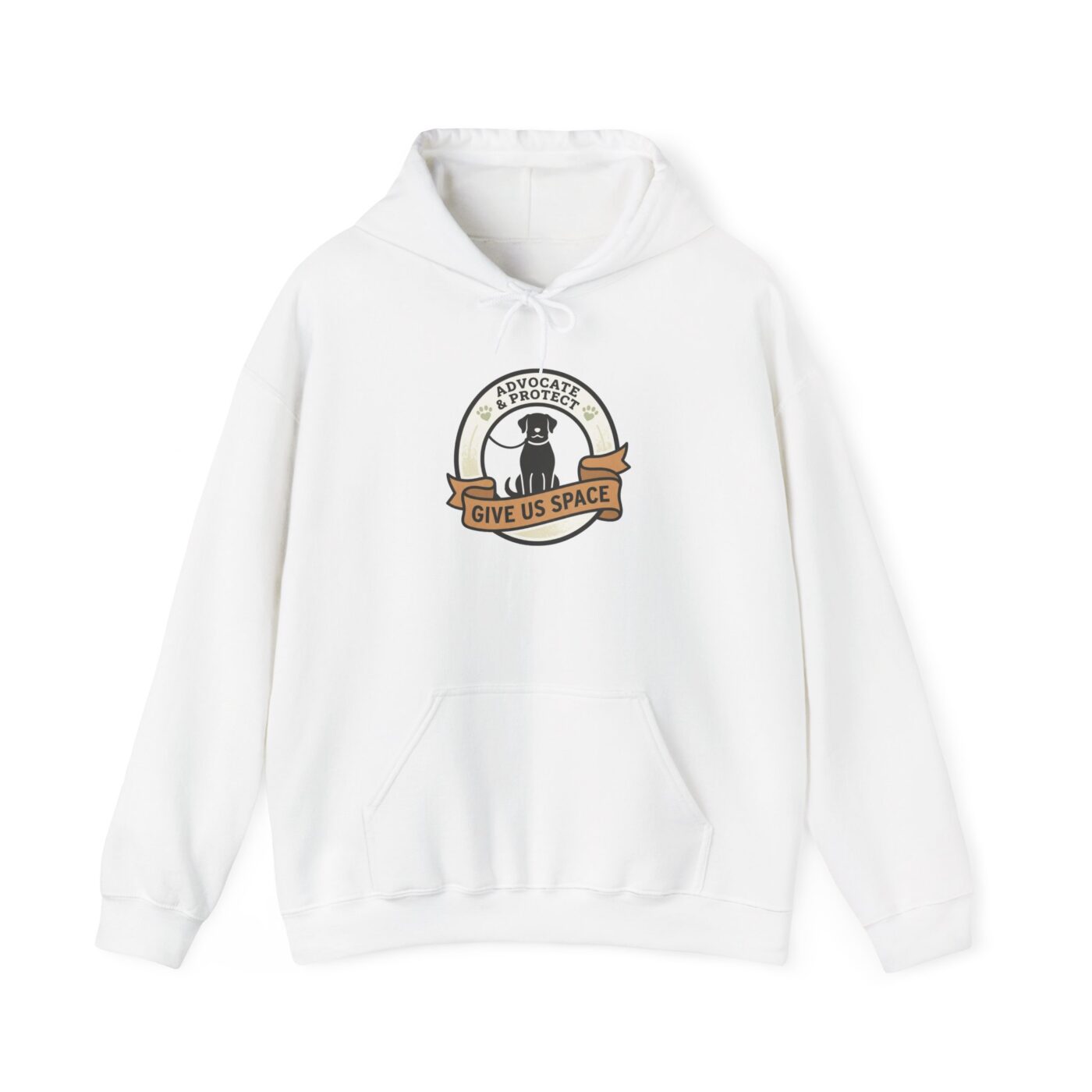 Space And Patience Handler Crest Hoodie — lifestyle photo