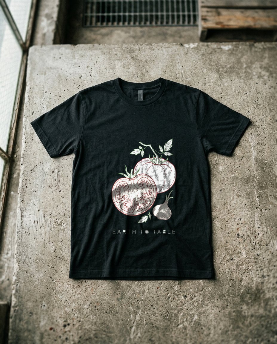 Earth To Table Heirloom Tomato Chart — lifestyle photo