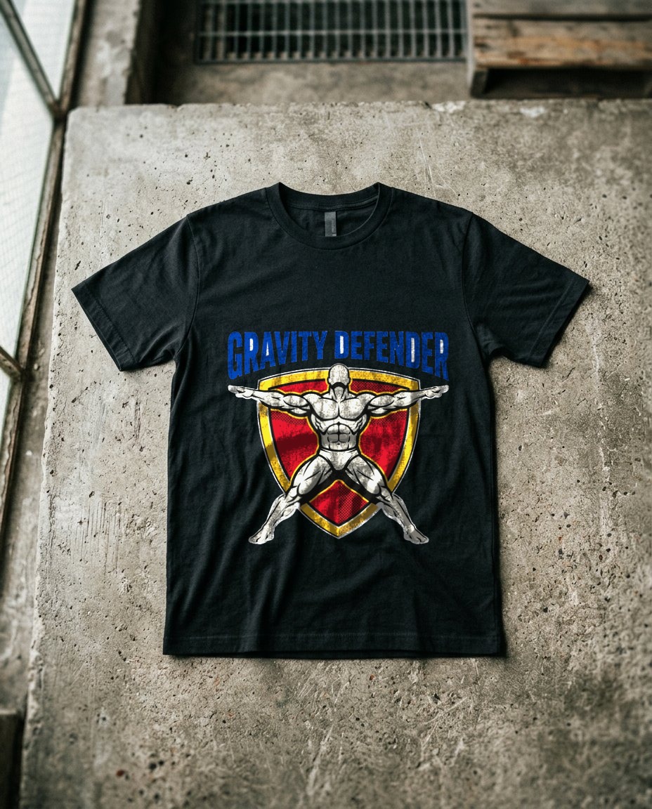 Halftone Heavyweight Defender — lifestyle photo