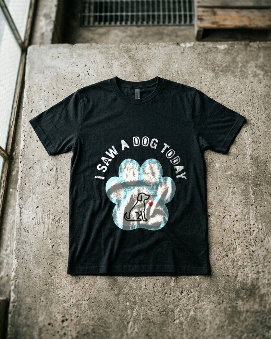 Paw Print Badge Joy Sighting — lifestyle photo
