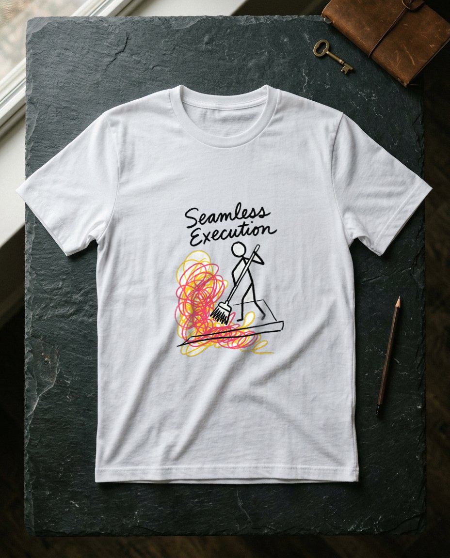 Seamless Execution Crayon Scribble — lifestyle photo