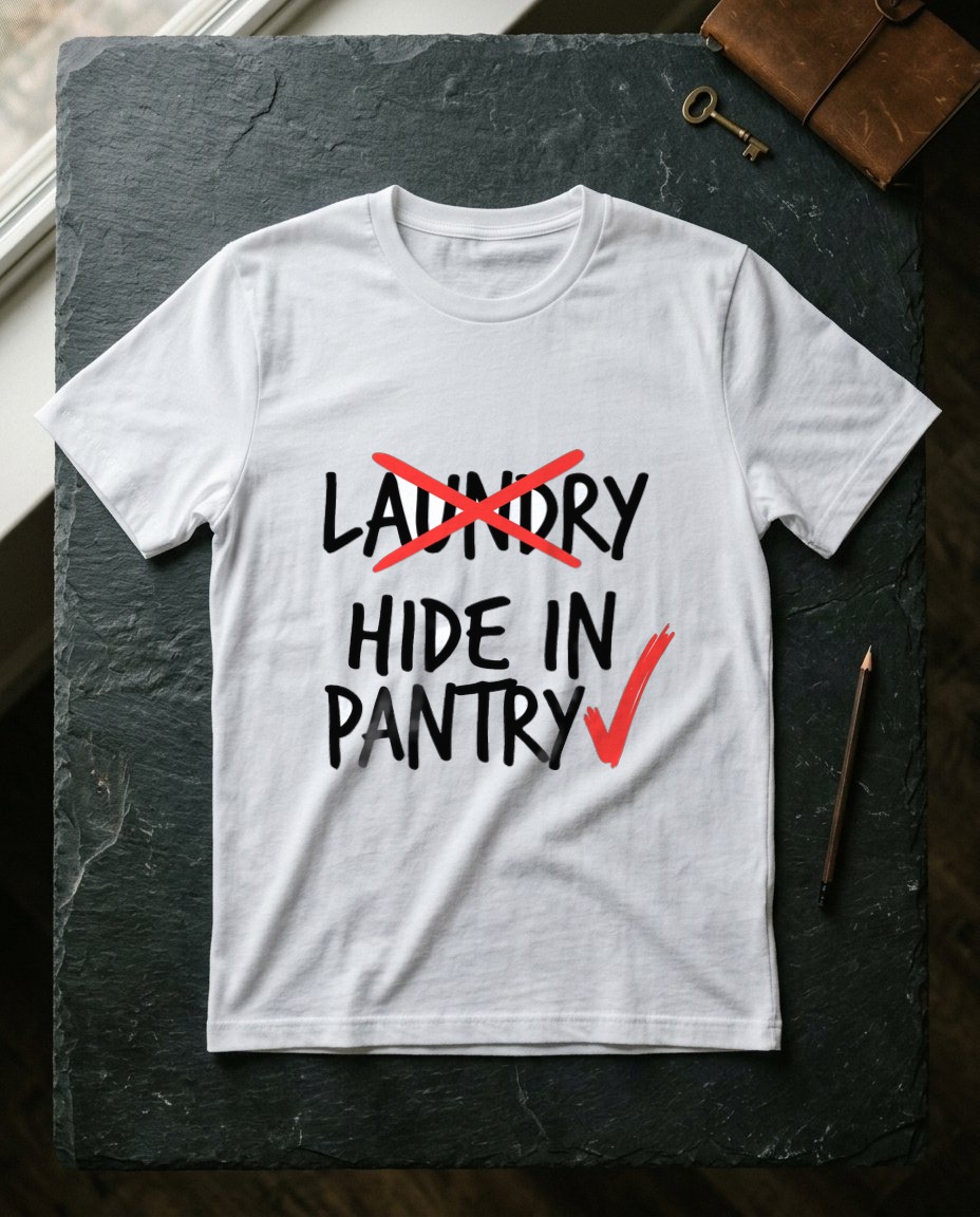 Chaotic Pantry Hiding Agenda — lifestyle photo