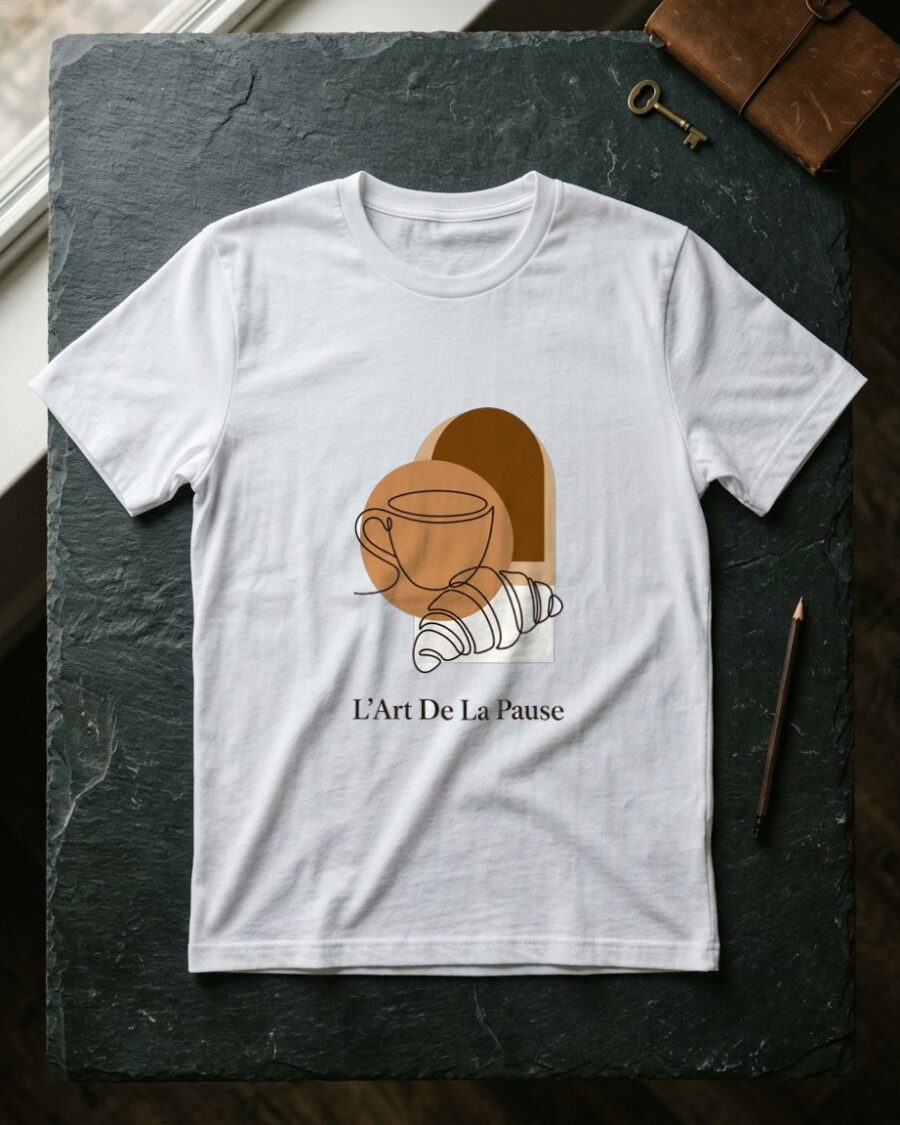 L'Art De La Pause Continuous Line — lifestyle photo