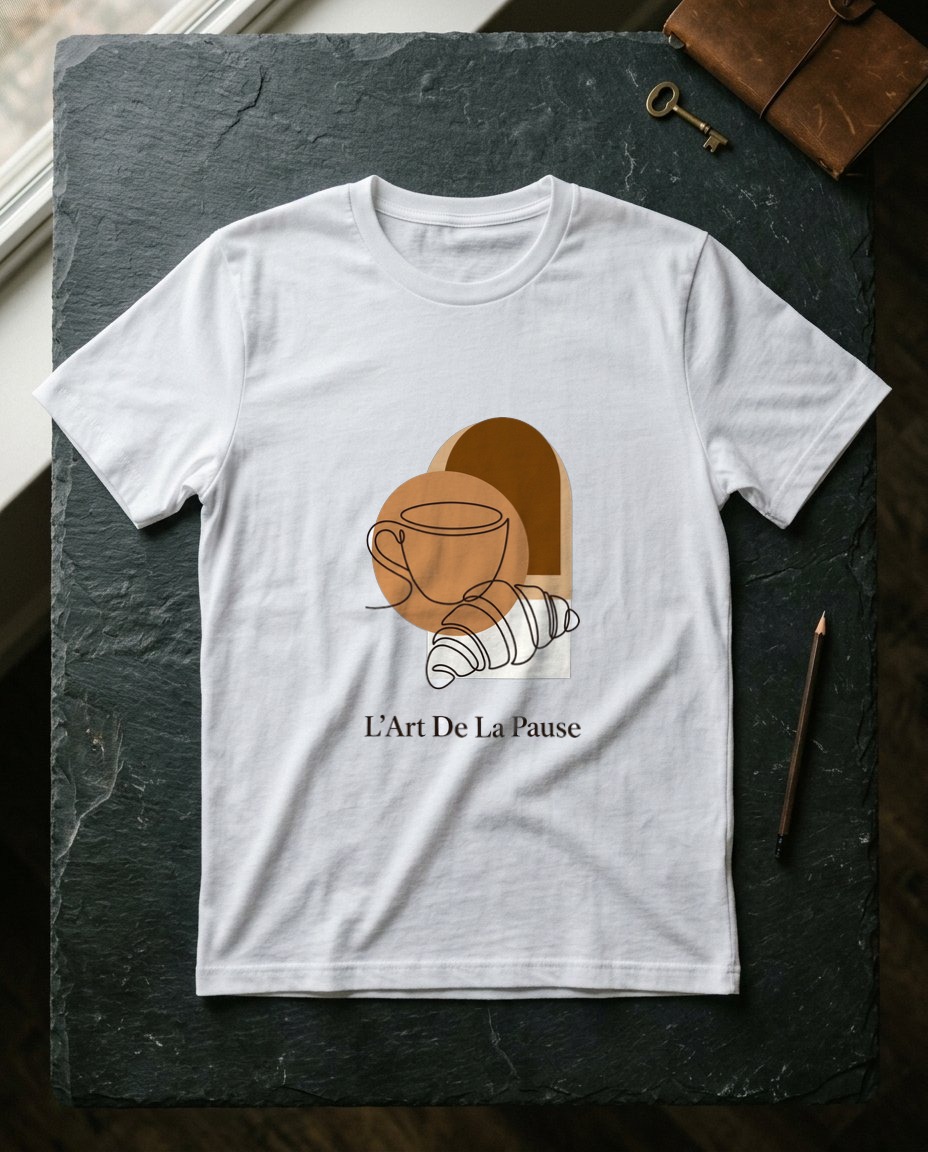 L'Art De La Pause Continuous Line — lifestyle photo