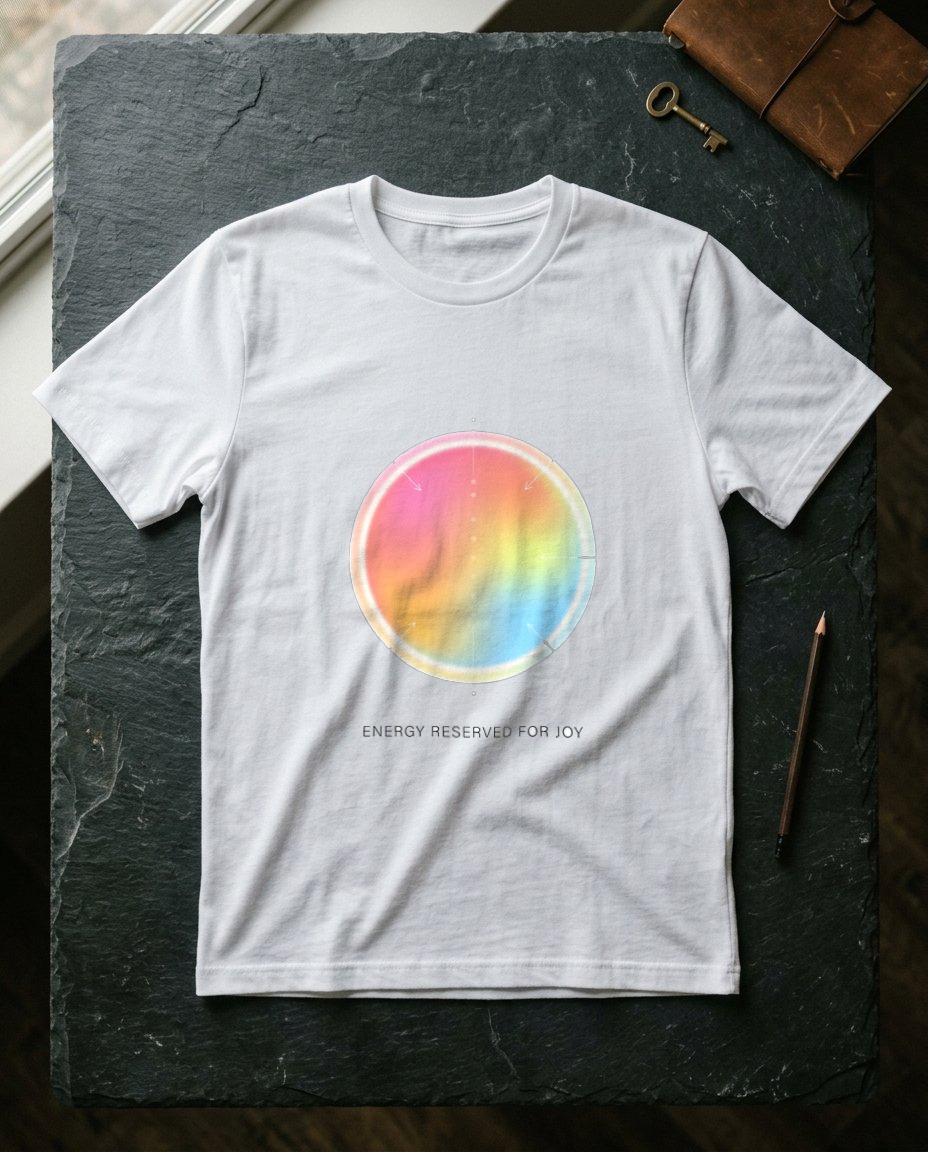 Boundary Setting Aura Gradient Chart — lifestyle photo