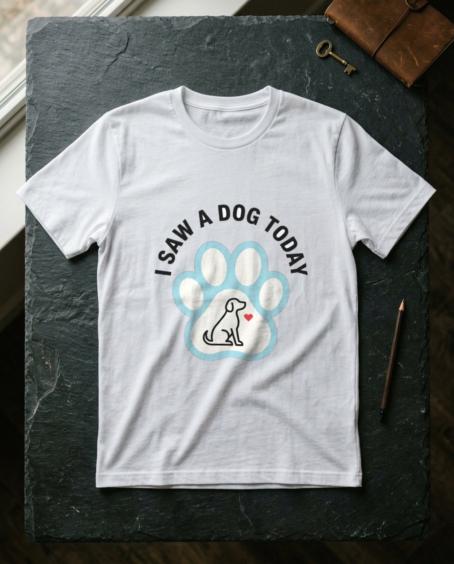 Paw Print Badge Joy Sighting — lifestyle photo
