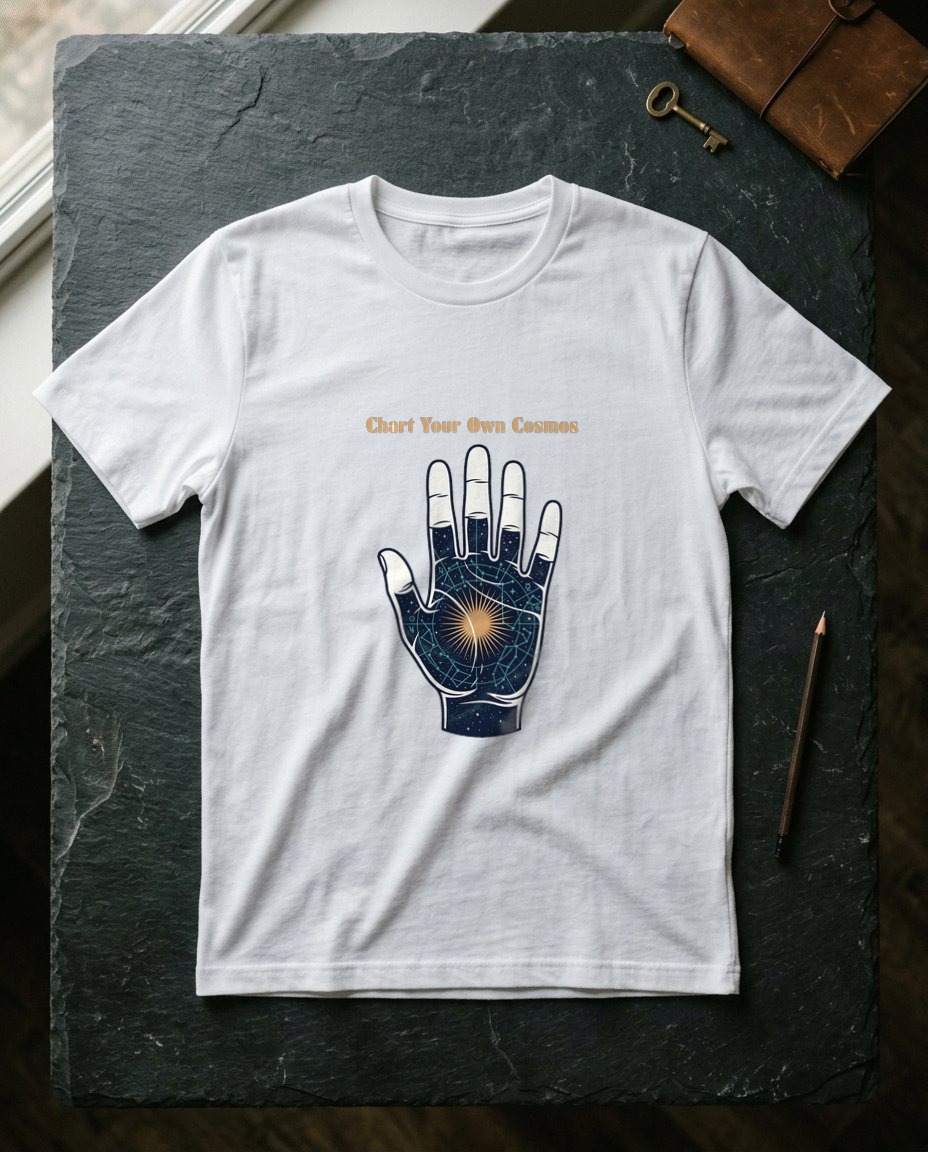 Celestial Palmistry Star Chart — lifestyle photo