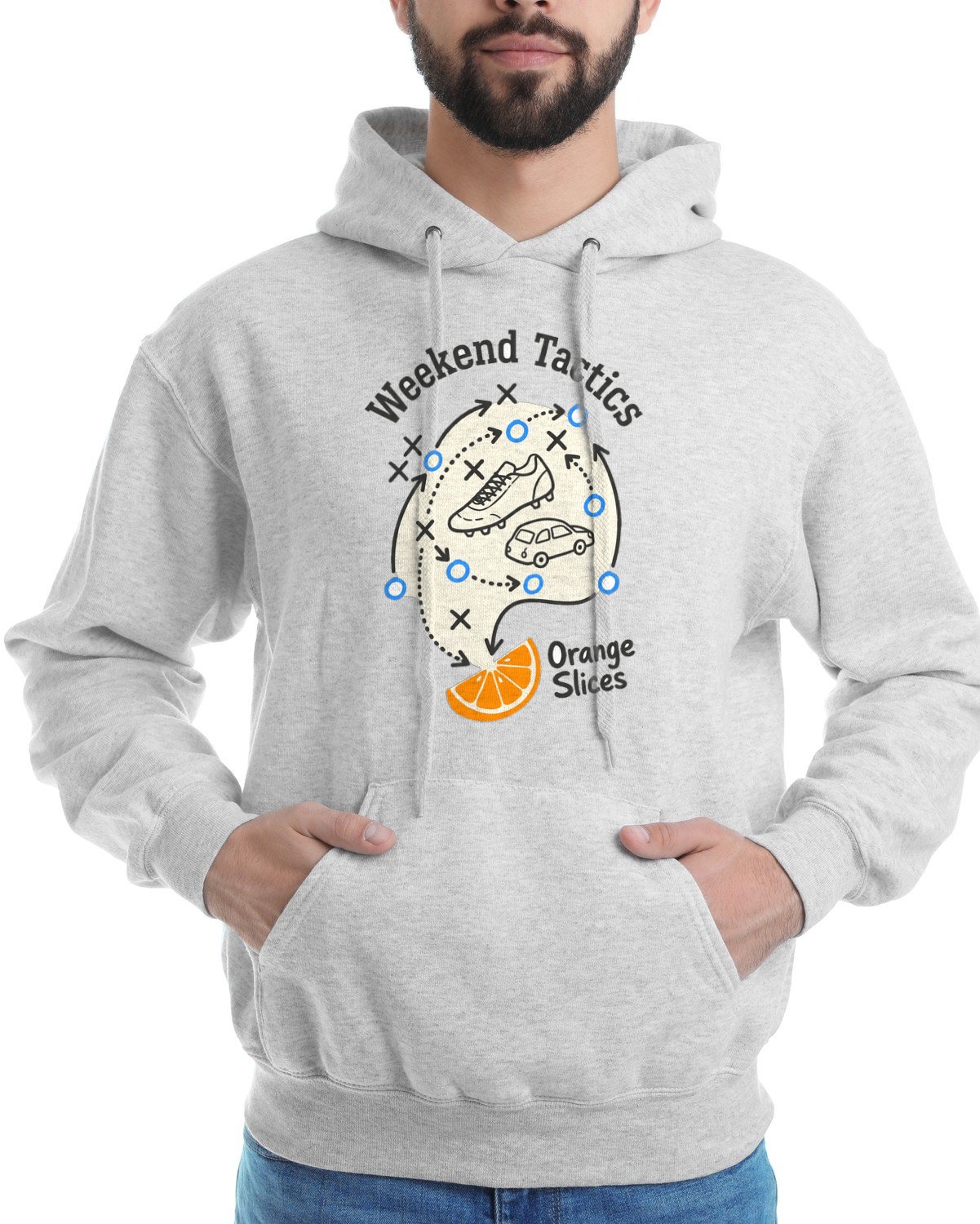 Weekend Tactics Snack Coordinator Hoodie — lifestyle photo