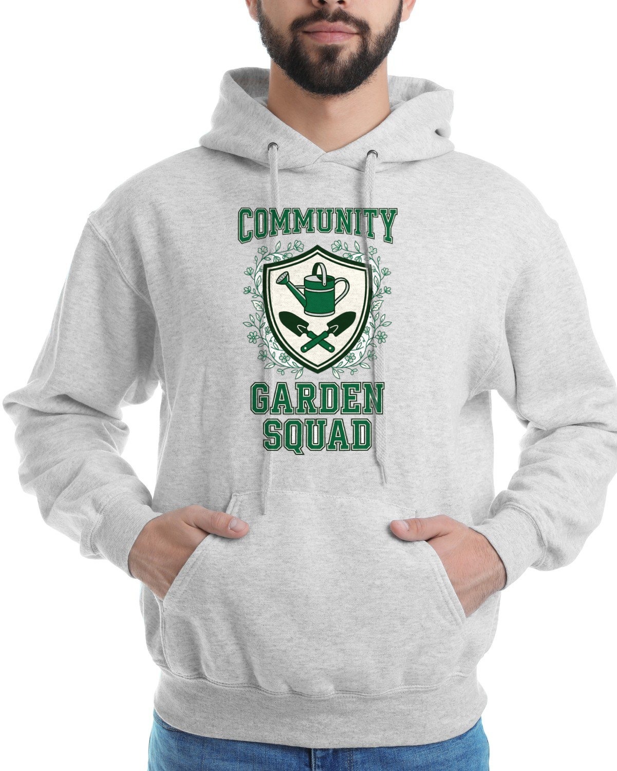 High Yield Community Garden Squad Hoodie — lifestyle photo