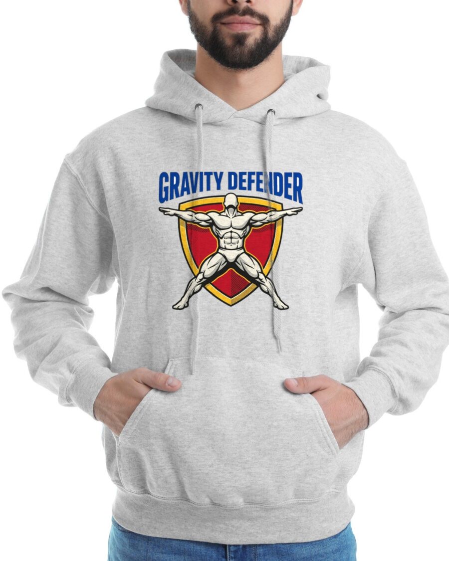 Halftone Heavyweight Defender Hoodie — lifestyle photo