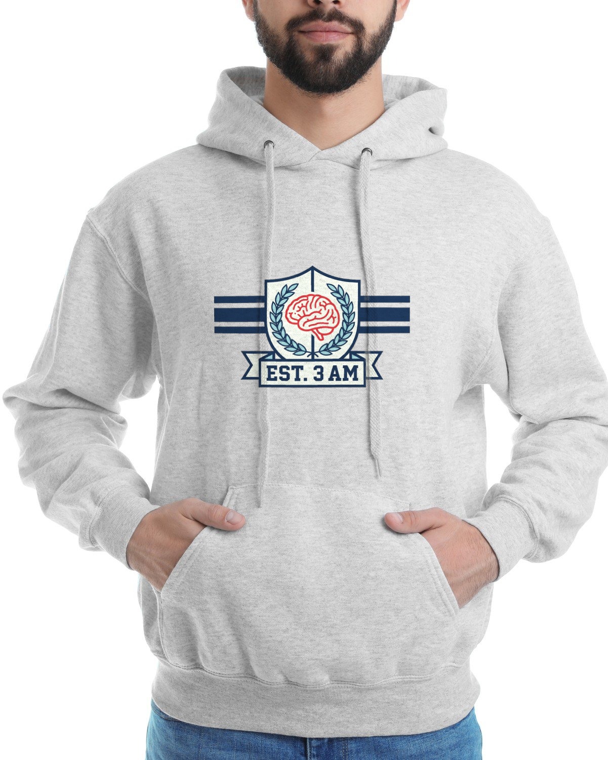 Varsity Imaginary Argument Champion Hoodie — lifestyle photo