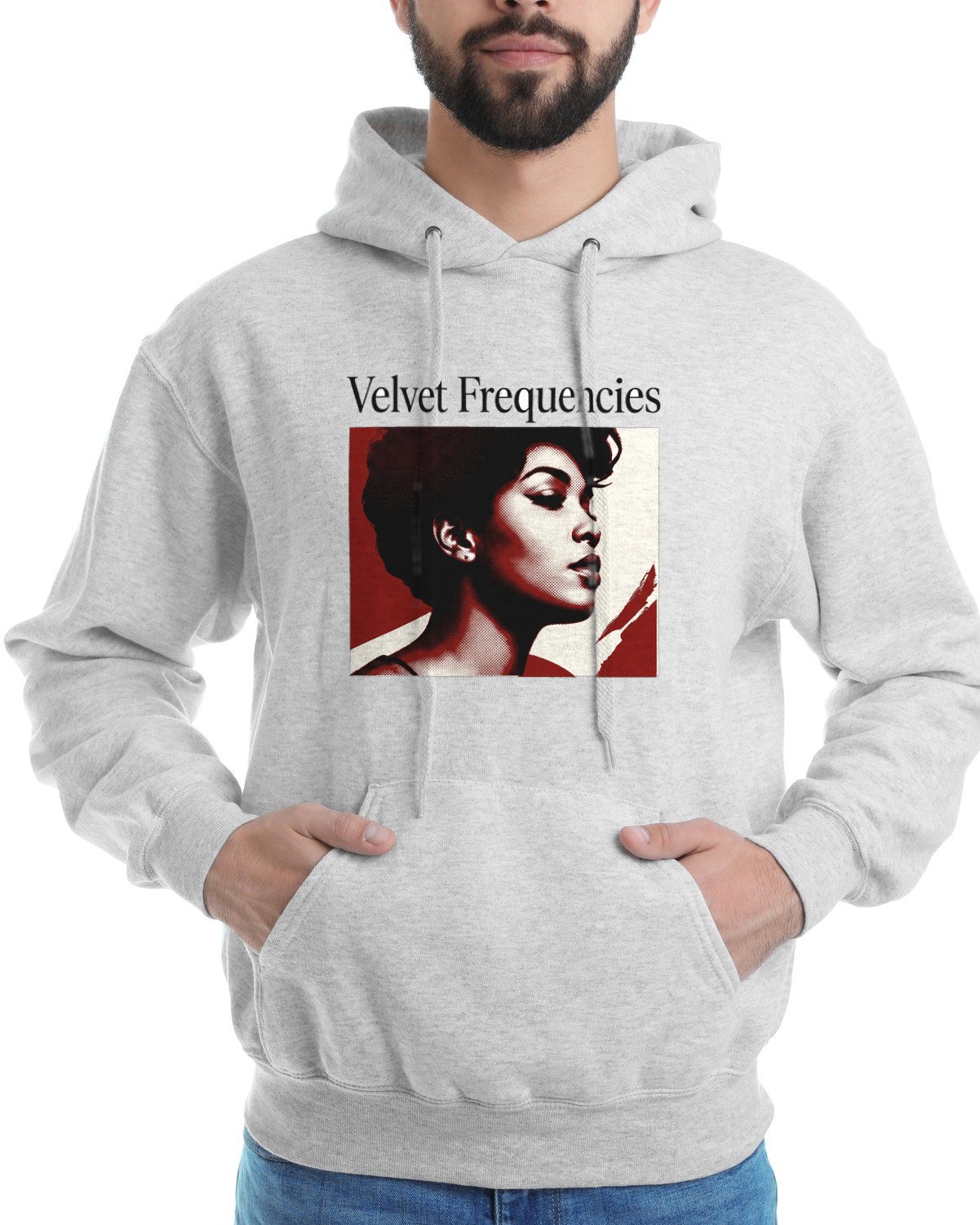 Velvet Frequencies 1992 Hoodie — lifestyle photo