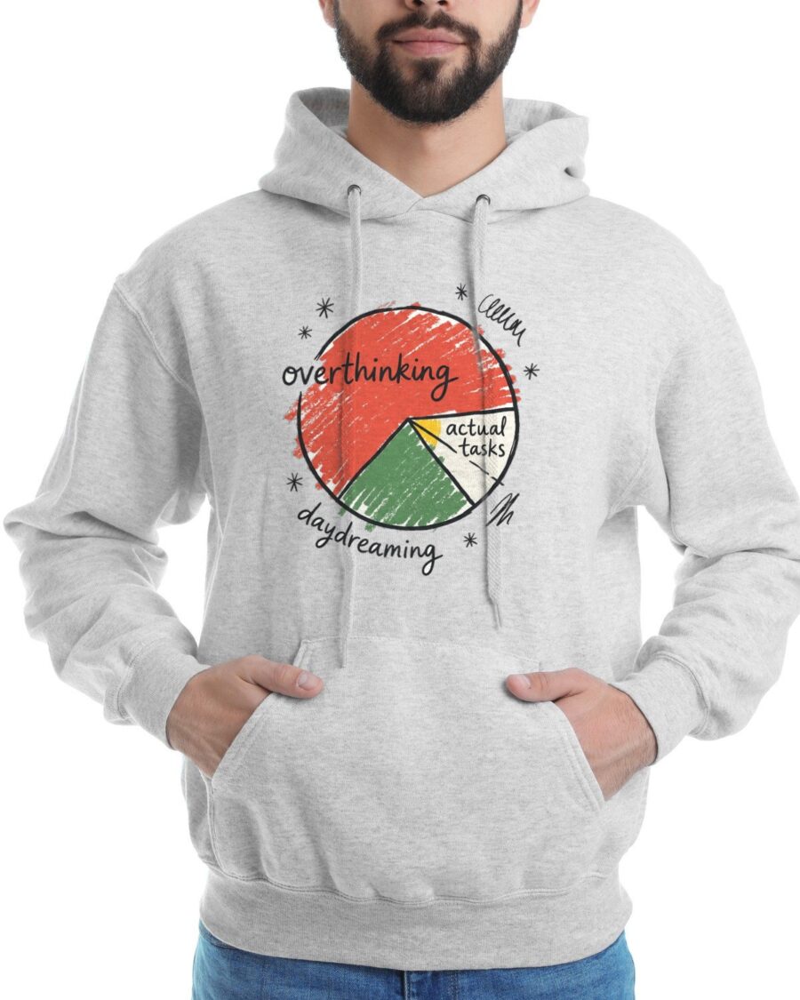 Wobbly Pie Chart Of Priorities Tee Hoodie — lifestyle photo