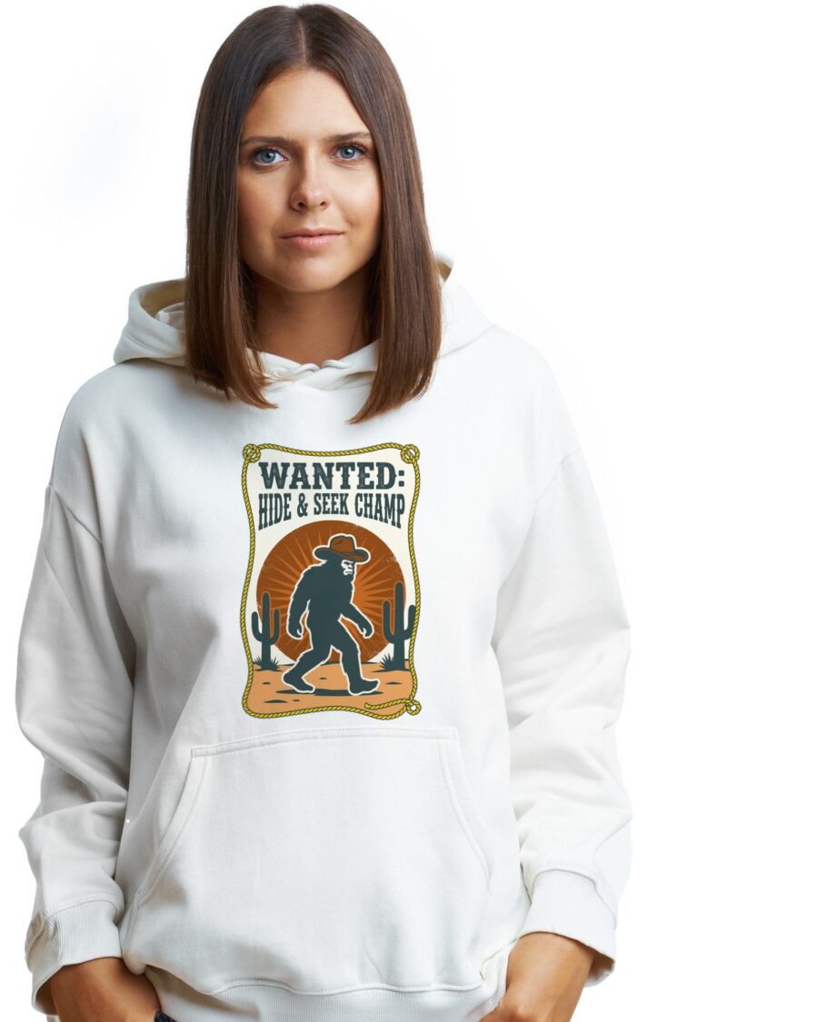 Wanted: Hide And Seek Champion Hoodie — lifestyle photo