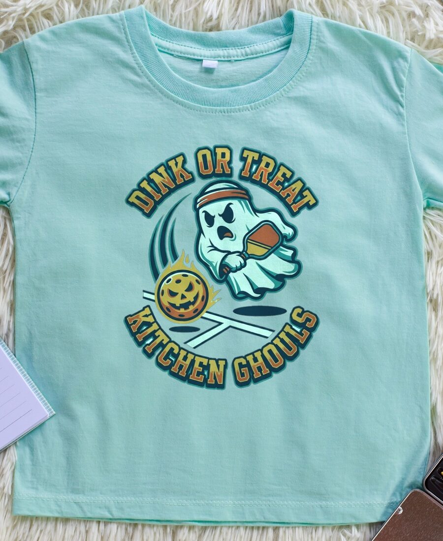 Phantom Dinker Athletic Dept Kids Tee — lifestyle photo