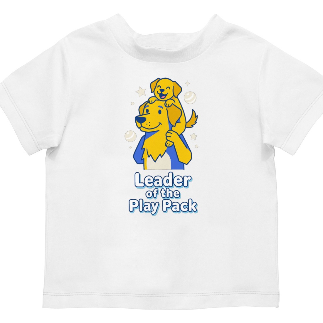 Leader of the Play Pack Cartoon Tee Kids Tee — lifestyle photo