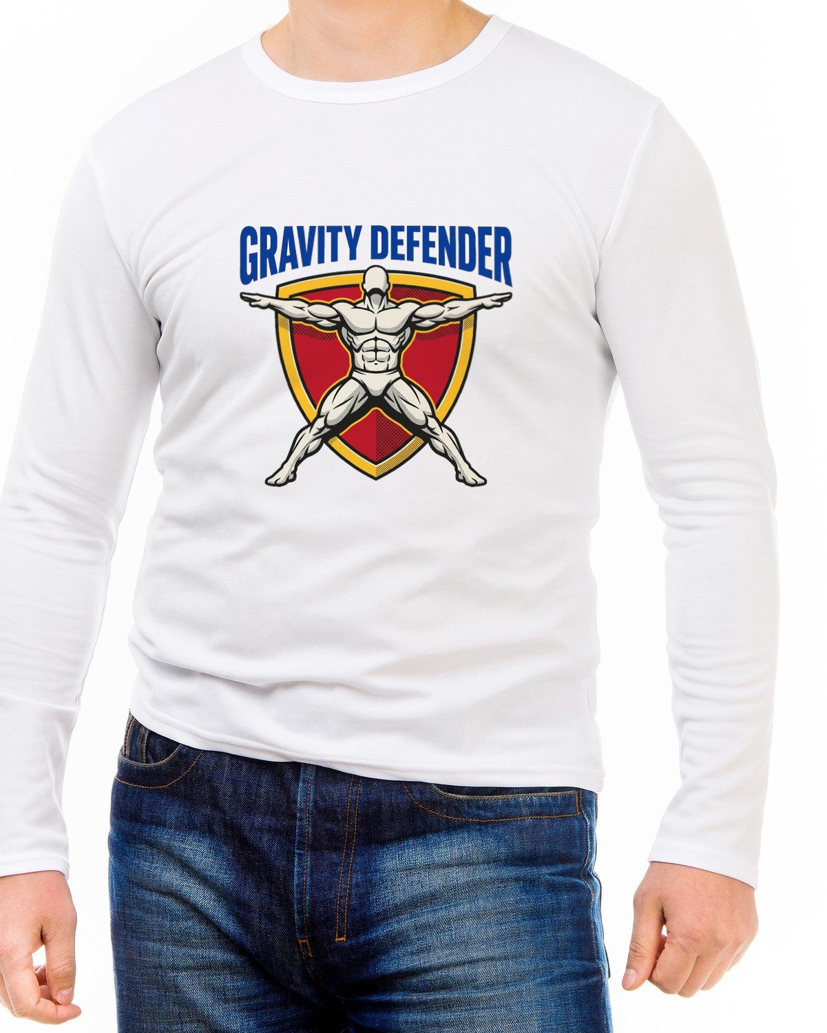 Halftone Heavyweight Defender Long Sleeve — lifestyle photo