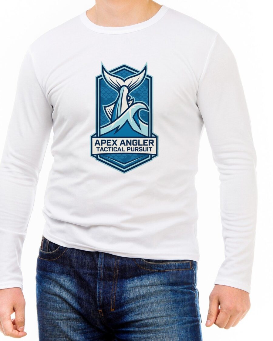 Oceanic Apex Technical Angler Crest Long Sleeve — lifestyle photo