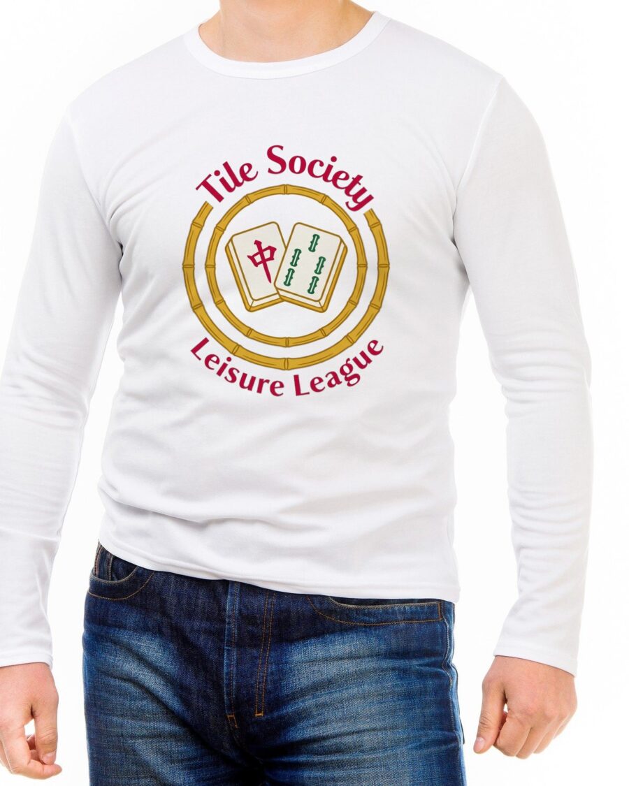 Bamboo Tile Social Club Emblem Long Sleeve — lifestyle photo
