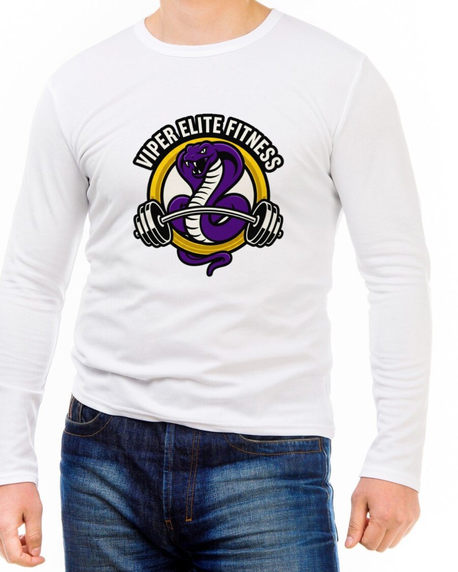 Viper Elite Corporate Gym Crest Long Sleeve — lifestyle photo