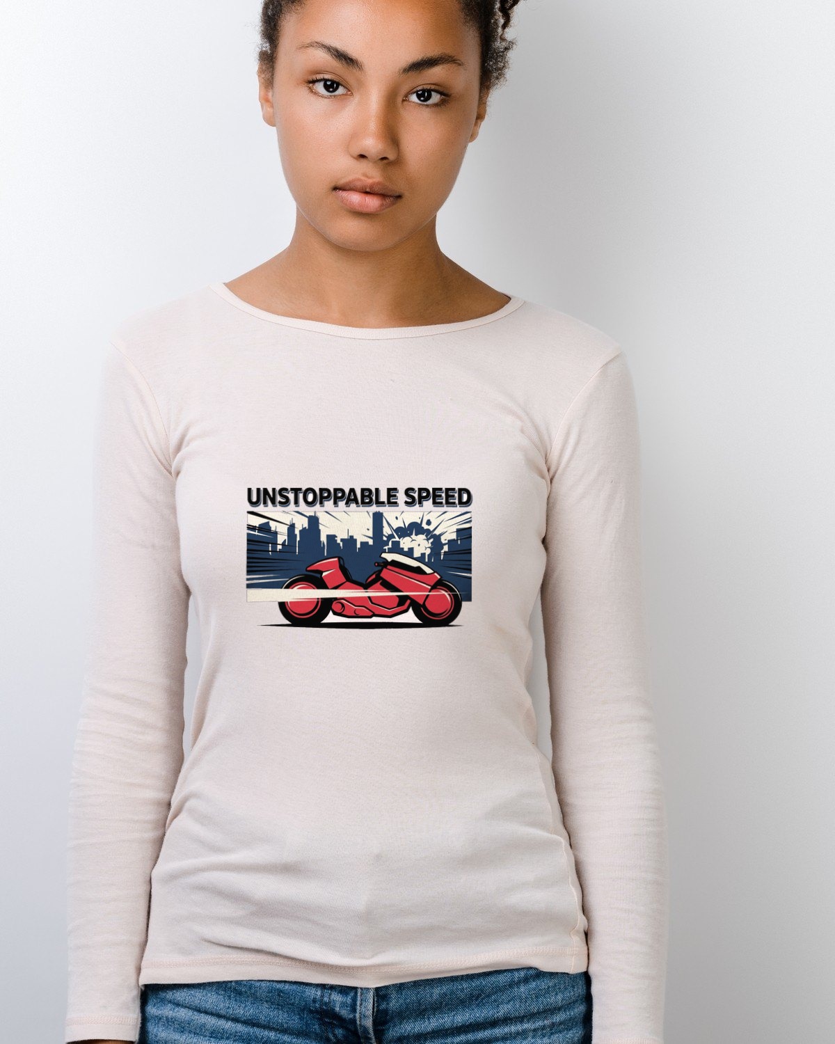 Neo-Metropolis Velocity Drifter Long Sleeve — lifestyle photo