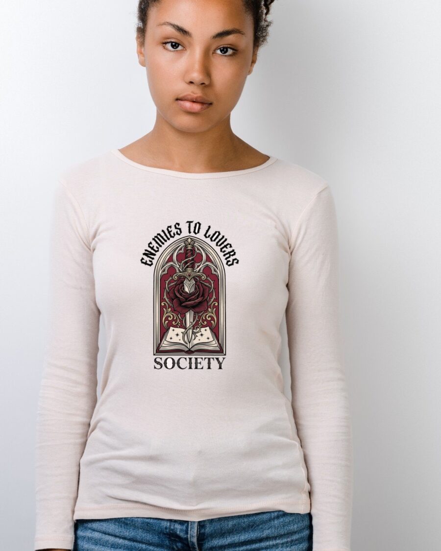 Enemies To Lovers Dagger Society Long Sleeve — lifestyle photo