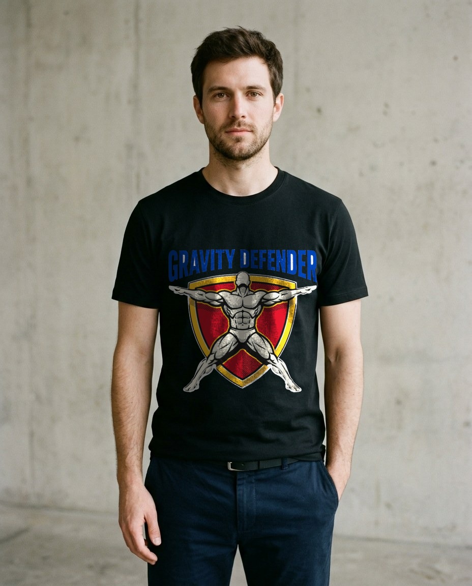 Halftone Heavyweight Defender — lifestyle photo
