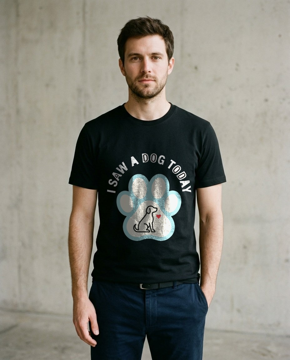 Paw Print Badge Joy Sighting — lifestyle photo
