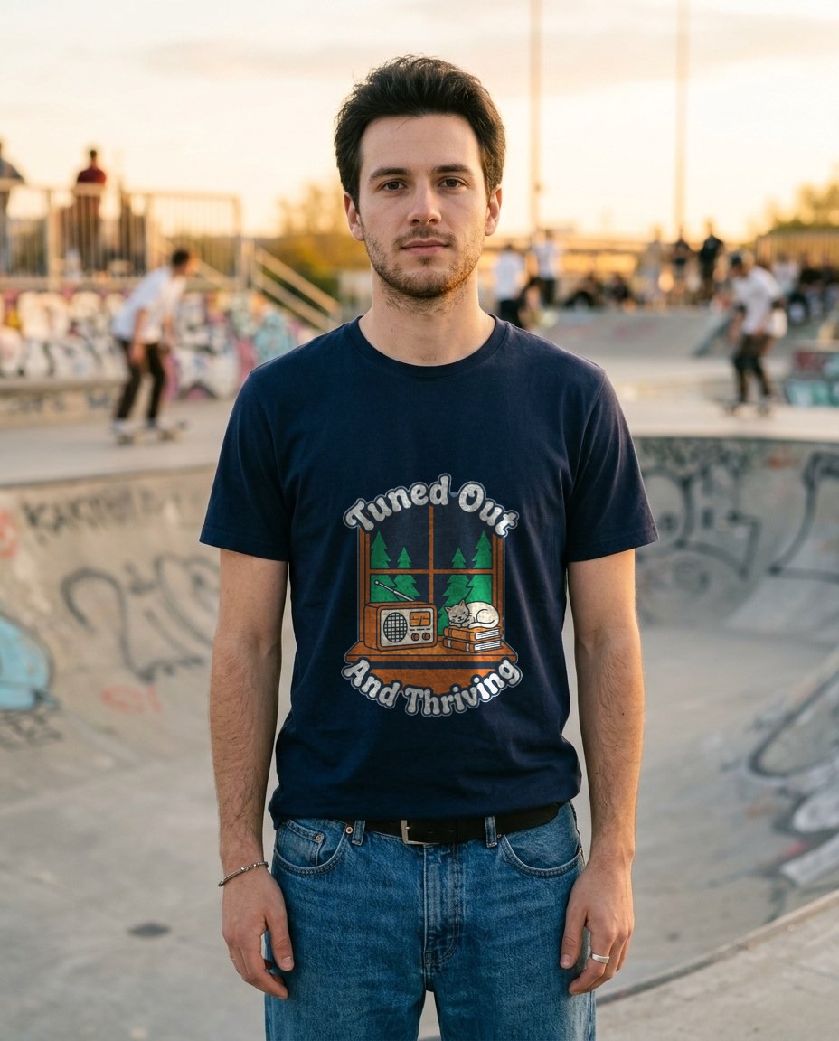 Tuned Out And Thriving Cabin Radio — lifestyle photo