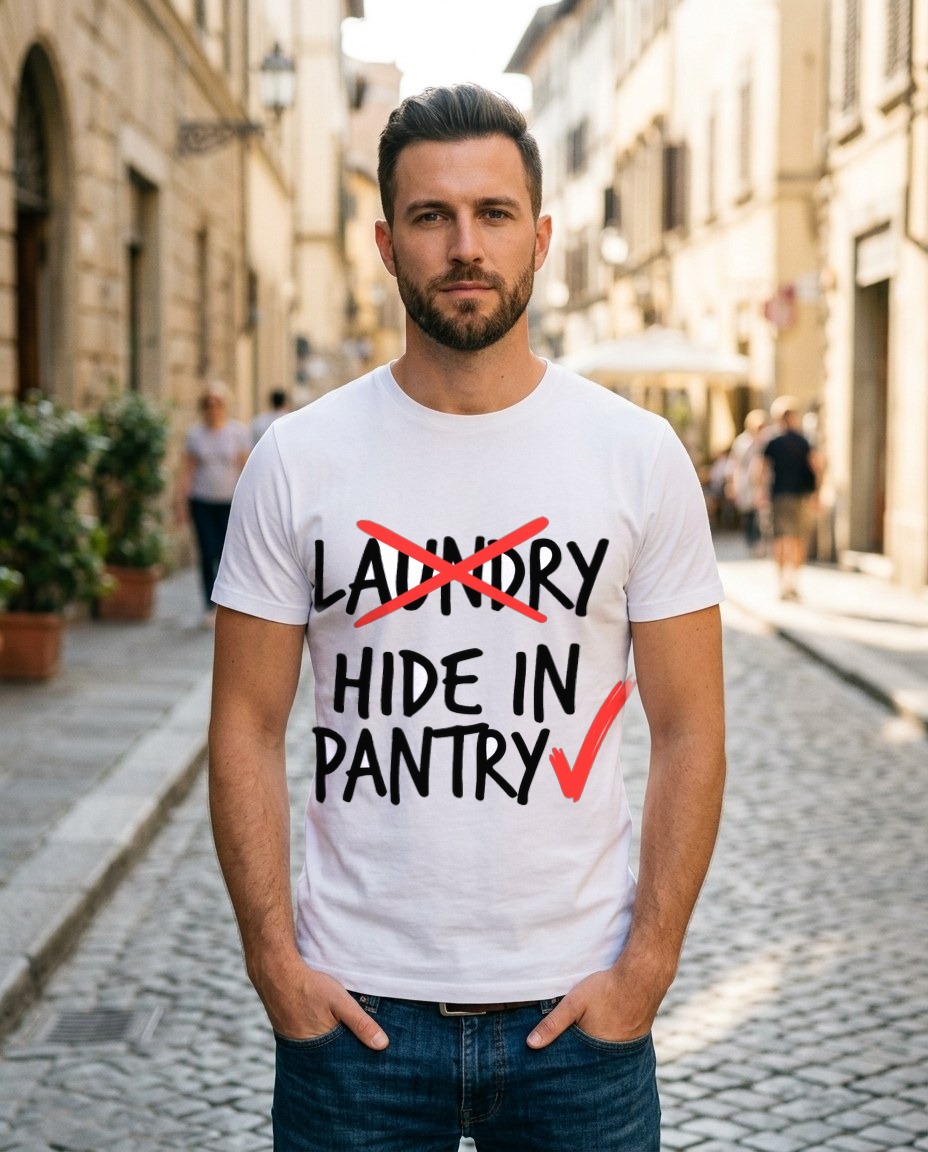 Chaotic Pantry Hiding Agenda — lifestyle photo