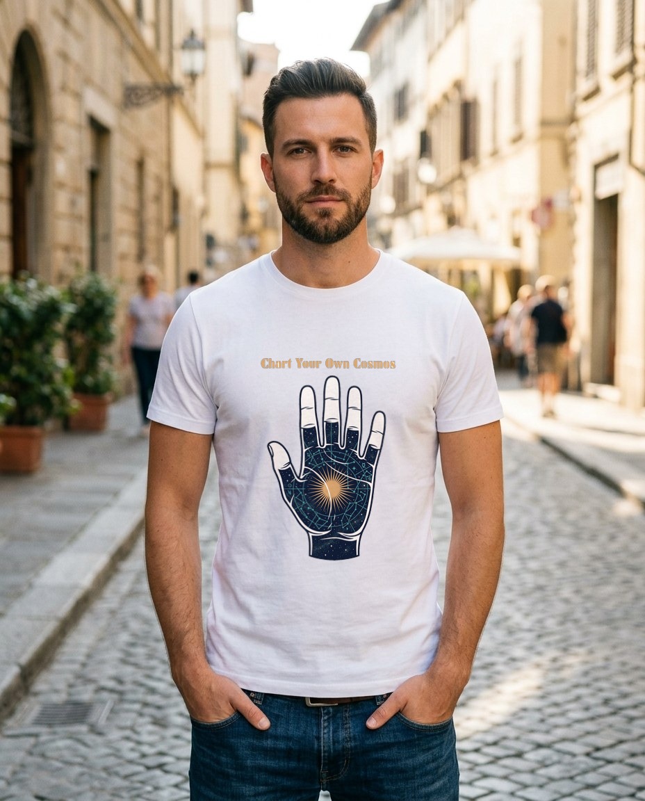 Celestial Palmistry Star Chart — lifestyle photo