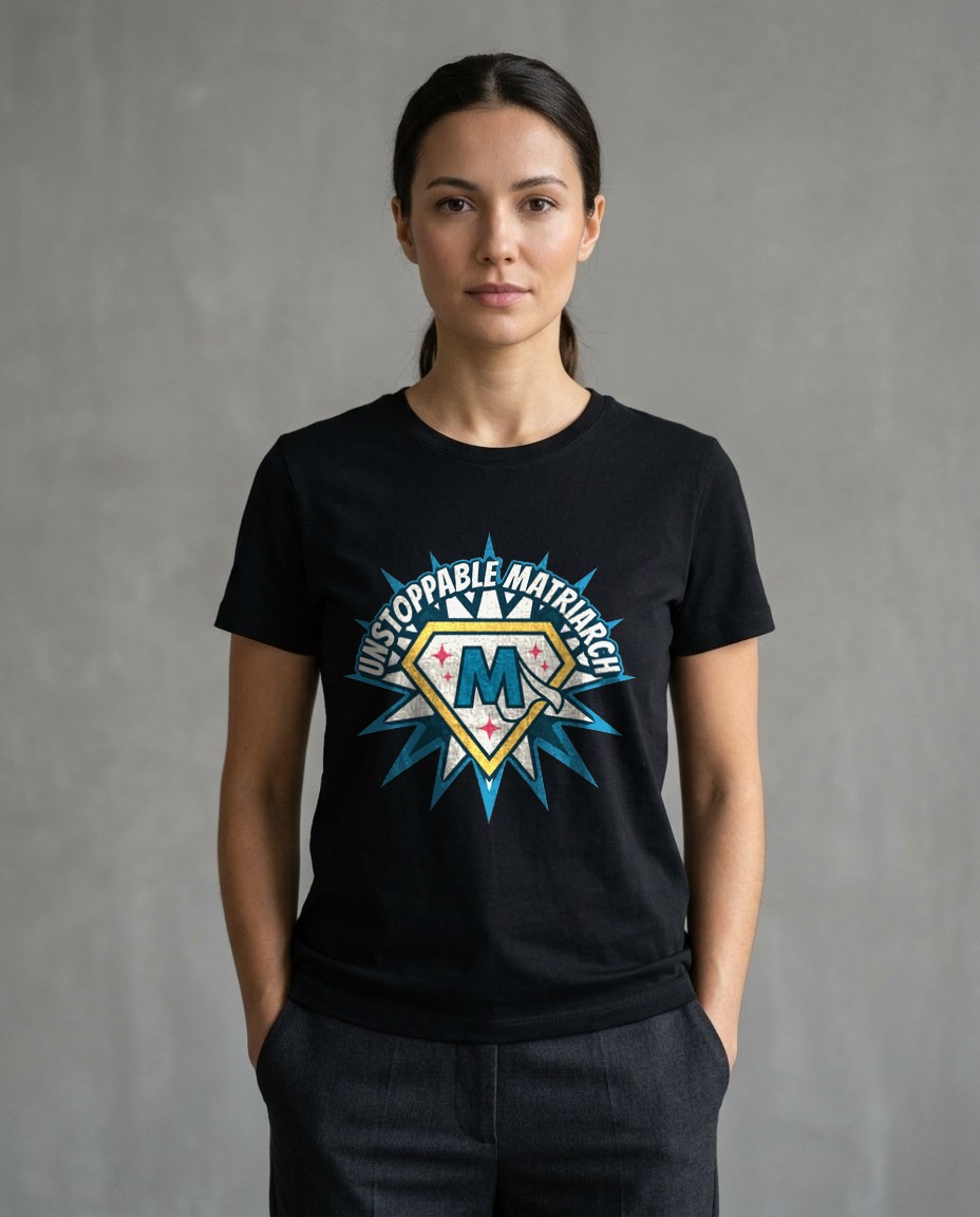 Unstoppable Matriarch Starburst Crest — lifestyle photo