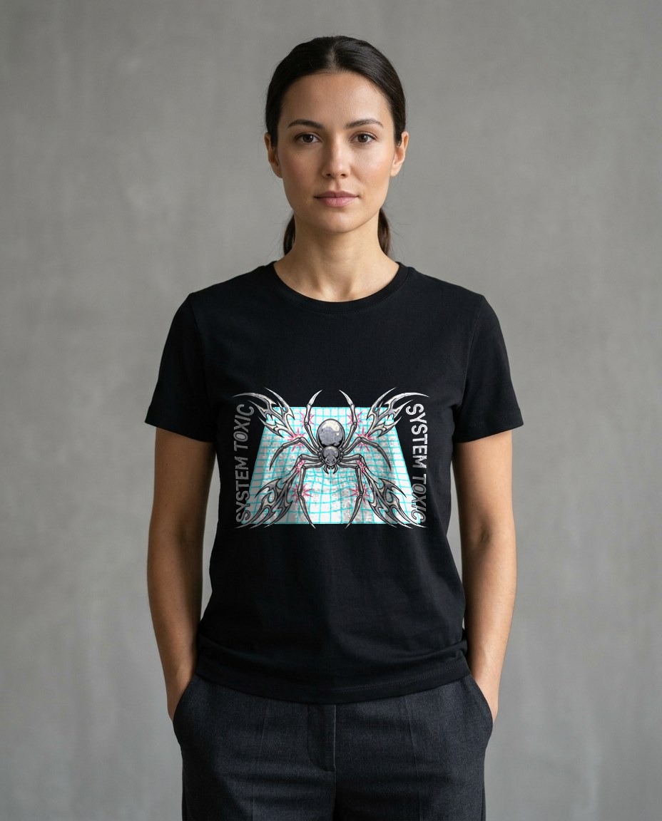 Glitch Venom Chrome Arachnid — lifestyle photo