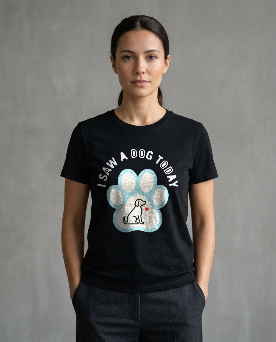 Paw Print Badge Joy Sighting — lifestyle photo