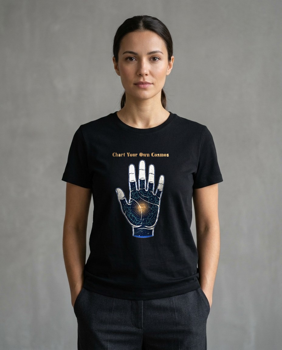 Celestial Palmistry Star Chart — lifestyle photo