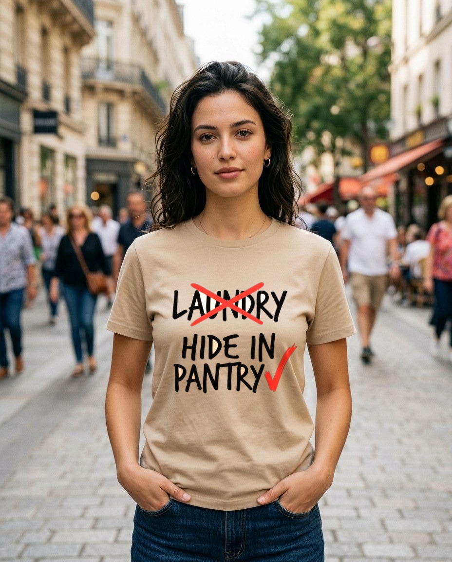Chaotic Pantry Hiding Agenda — lifestyle photo