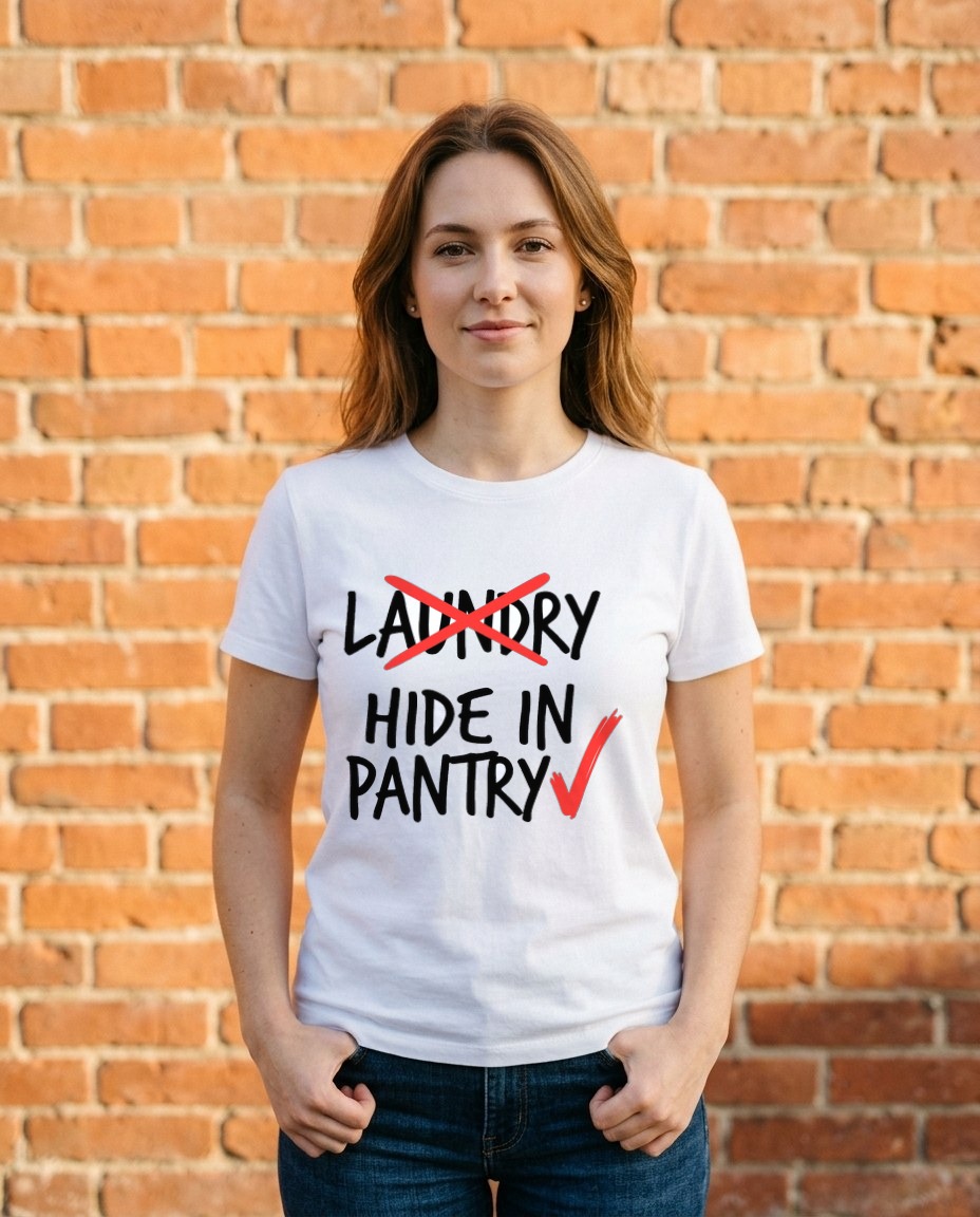 Chaotic Pantry Hiding Agenda — lifestyle photo