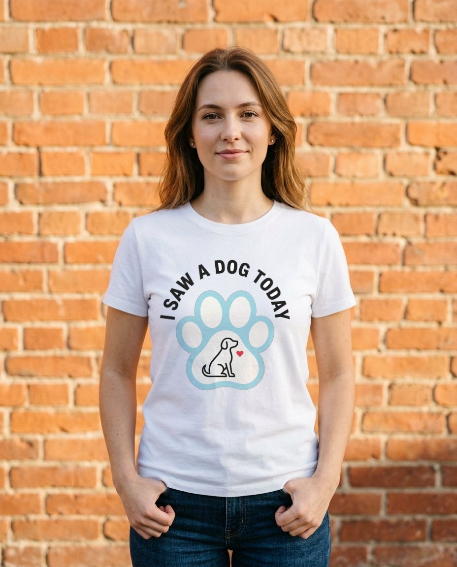 Paw Print Badge Joy Sighting — lifestyle photo