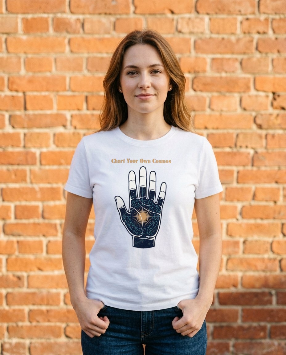Celestial Palmistry Star Chart — lifestyle photo